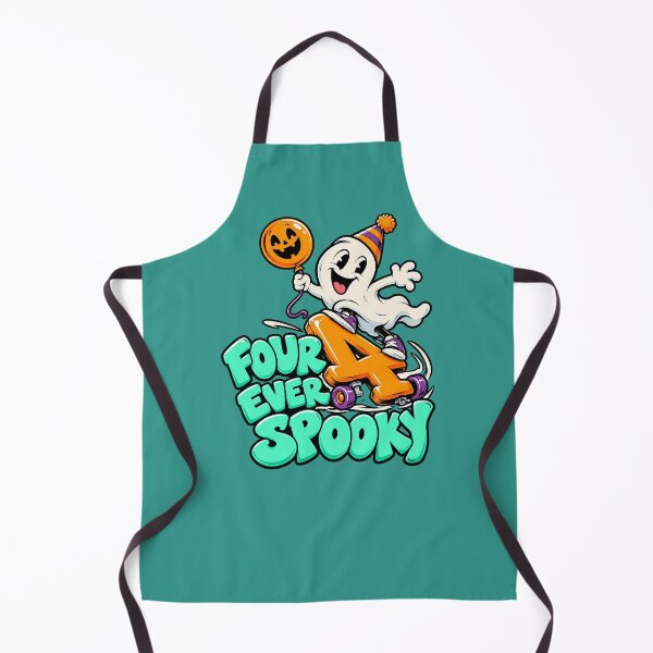 Item preview, Four Ever Spooky Funny Ghost Roller Skating designed and sold by Endless7Art.