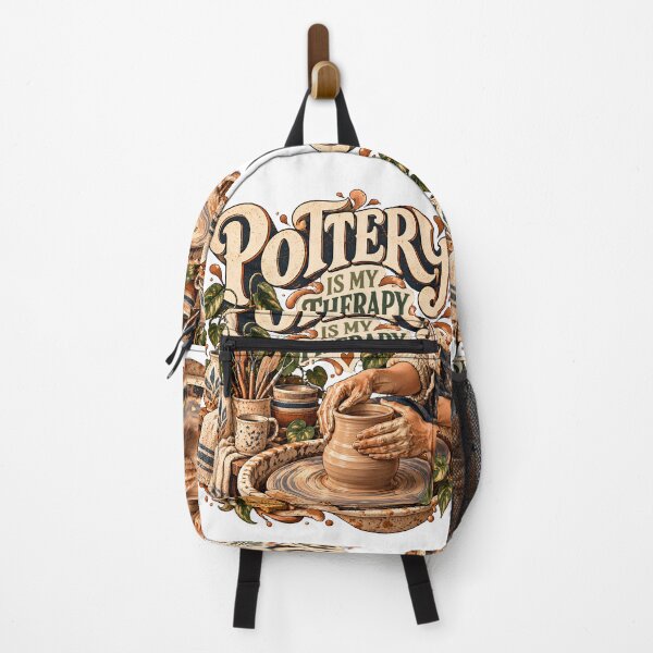 Item preview, Pottery Is My Therapy designed and sold by MysticCanvasAi.