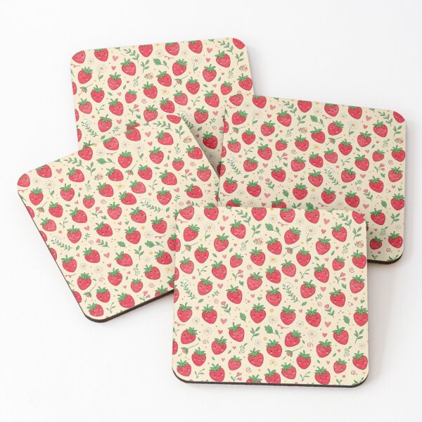 Item preview, Pastel Peach Happy Berry Toss designed and sold by Differenceee.