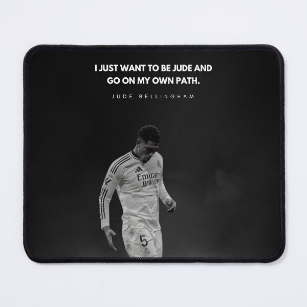 Item preview, Jude Bellingham Motivational Quote Portrait designed and sold by SuccessInsanity.