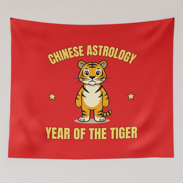 Item preview, Chinese Astrology Year of the Tiger designed and sold by fev-rocks.