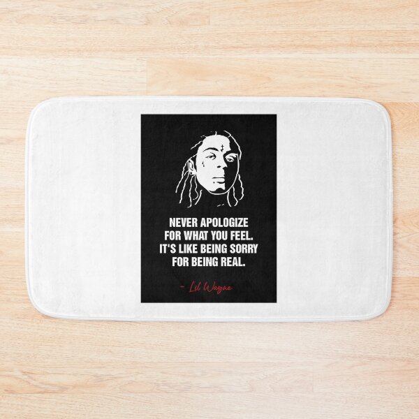 Item preview, Inspirational Lil Wayne Quote Typography Design for Music Lovers designed and sold by JNeoDesigns.