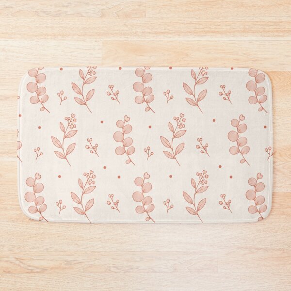 Item preview, Peach Eucalyptus Leaves and Branches designed and sold by mycute-stickers.