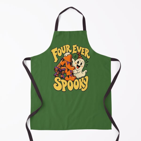 Item preview, Four Ever Spooky 4th Halloween Birthday Party designed and sold by Endless7Art.