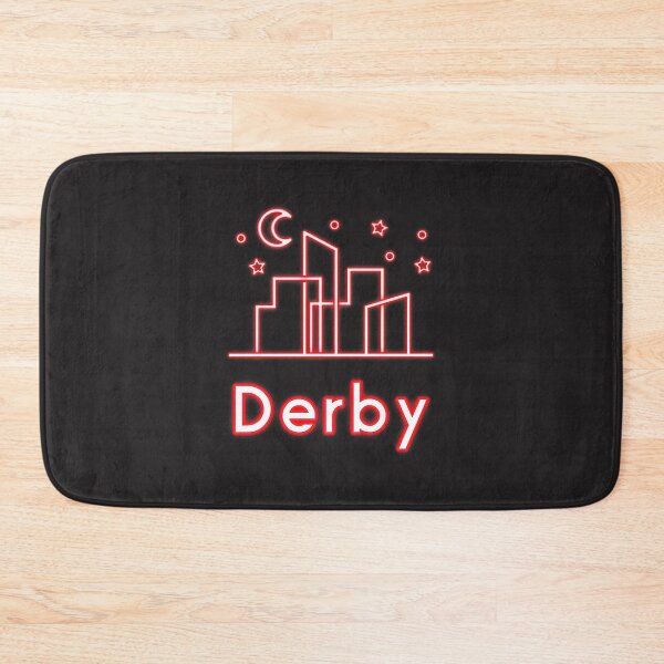 Item preview, Derby United Kingdom Cityscape Design Featuring Derby England and Great Britain Landmarks designed and sold by GoodVibesClo.