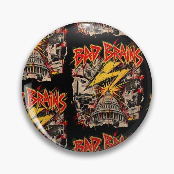 Item preview, Bad Brains Hardcore Punk Washington DC Vintage Collage Style designed and sold by chooseur1outfit.