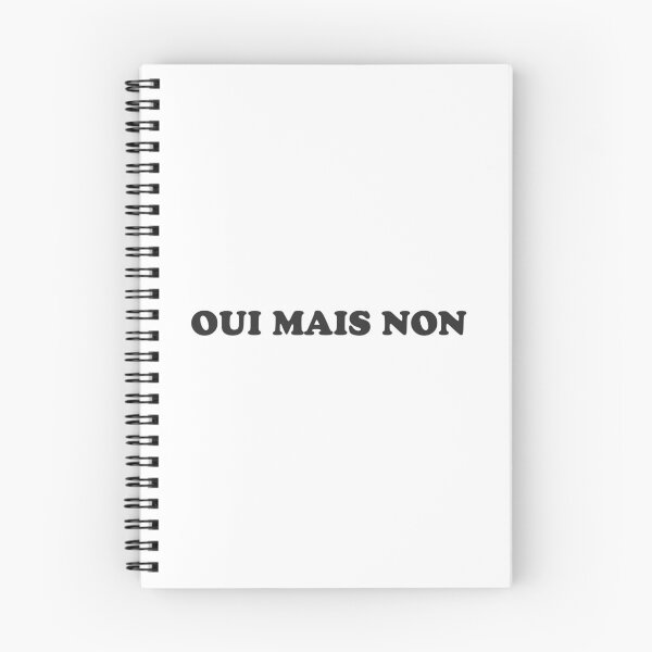 Item preview, Funny French quote - Oui mais non designed and sold by GoMyms.