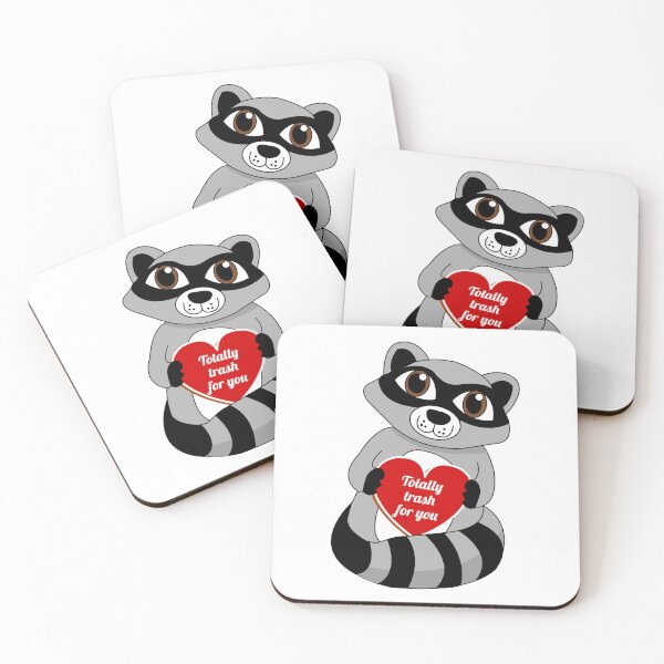 Item preview, Raccoon Valentine Lvoe Letter designed and sold by HarveyHandcraftsandDesigns.
