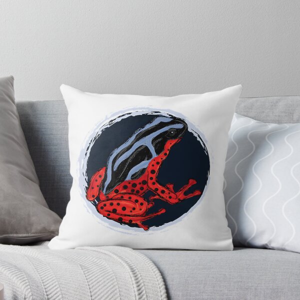 Item preview, Vibrant Poison Dart Frog Artwork Illustration XII designed and sold by BlvckB0x.