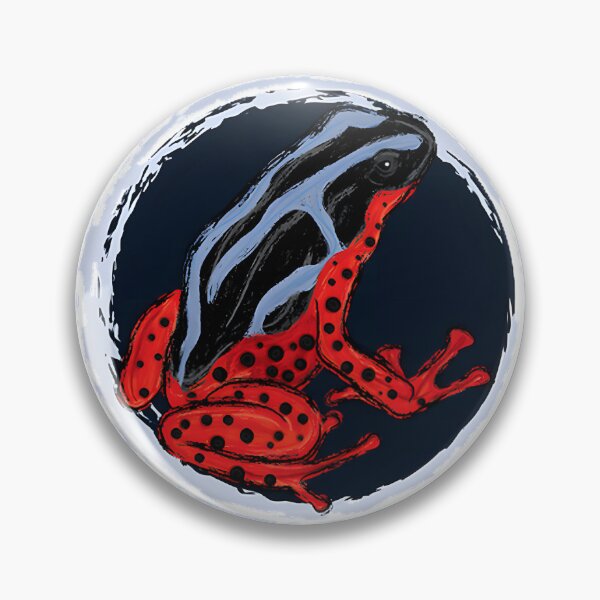 Item preview, Vibrant Poison Dart Frog Artwork Illustration XII designed and sold by BlvckB0x.