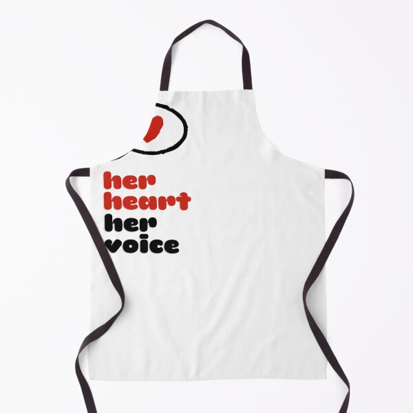Item preview, Her Heart Her Voice Speech Bubble designed and sold by Fani*.