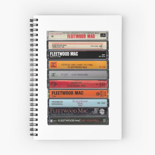Item preview, Fleetwood Mac - Studio Albums - Vintage Cassette Print designed and sold by Mr Mustard Prints.