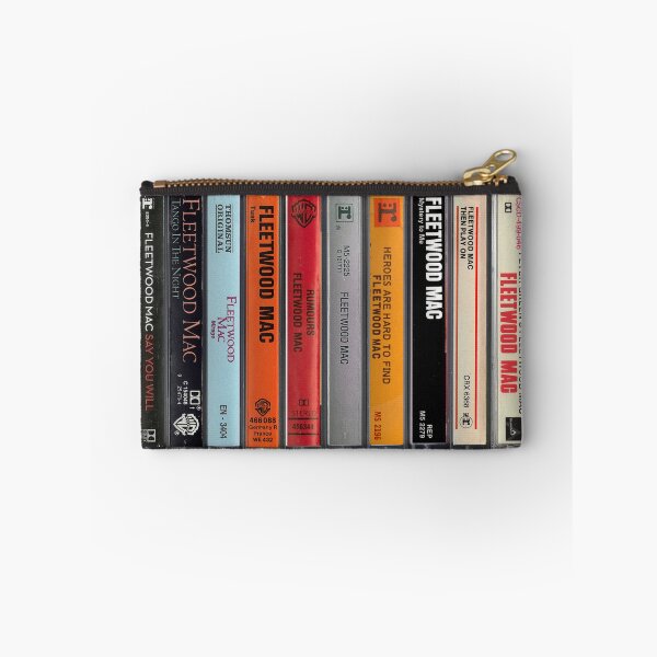 Artikelvorschau, Fleetwood Mac – Studioalben – Vintage-Kassettendruck entworfen und verkauft von Mr Mustard Prints.