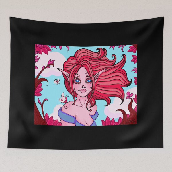 Item preview, Crimson Leaf Lady designed and sold by Whimsy Wephy.