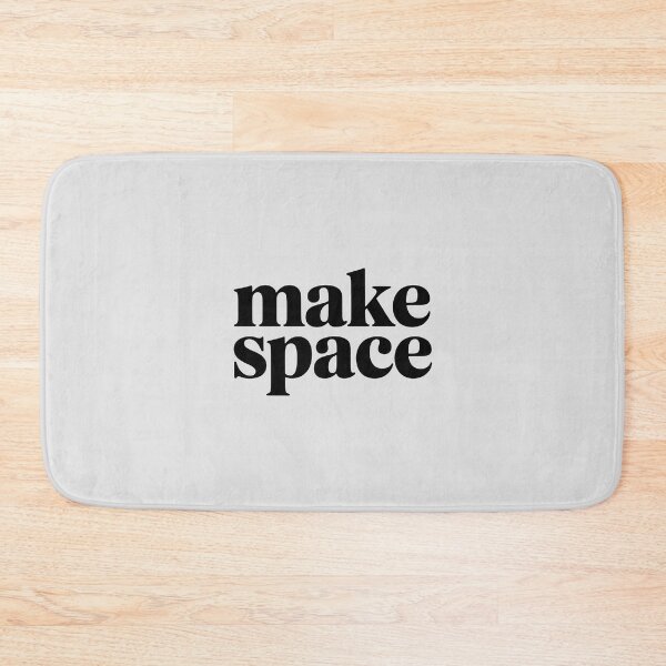 Item preview, Make Space – Minimalist Mindfulness Quote designed and sold by Jollys-ArtShop.
