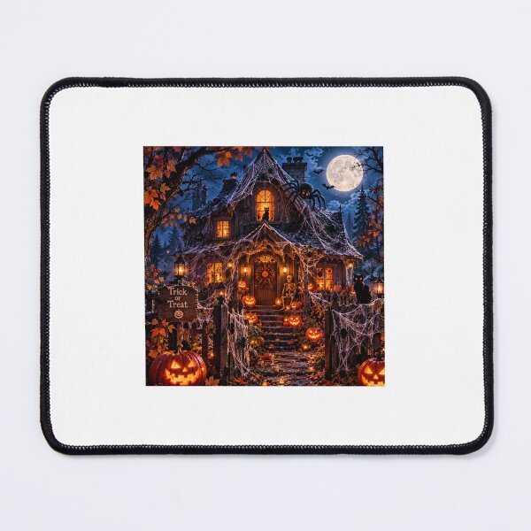 Item preview, Haunted Halloween Cottage – Spooky Night designed and sold by NestDesigns01.