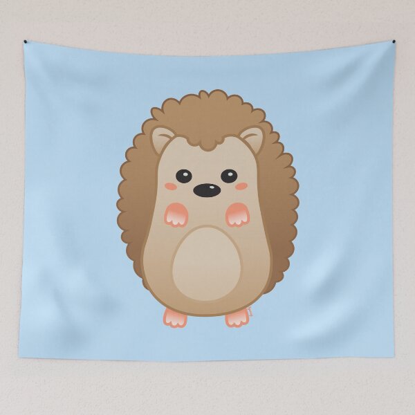 Item preview, Kawaii hedgehog - Baby Blue Edition designed and sold by Agamaji.