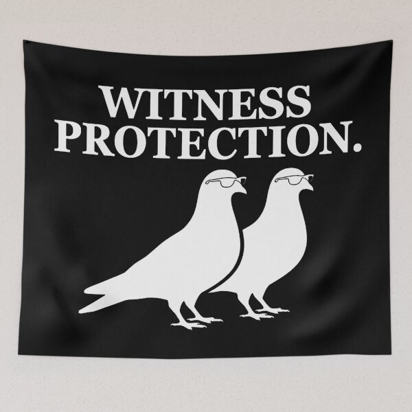 Item preview, Witness Protection Funny Pigeon Sunglasses Meme designed and sold by kanjxtan.