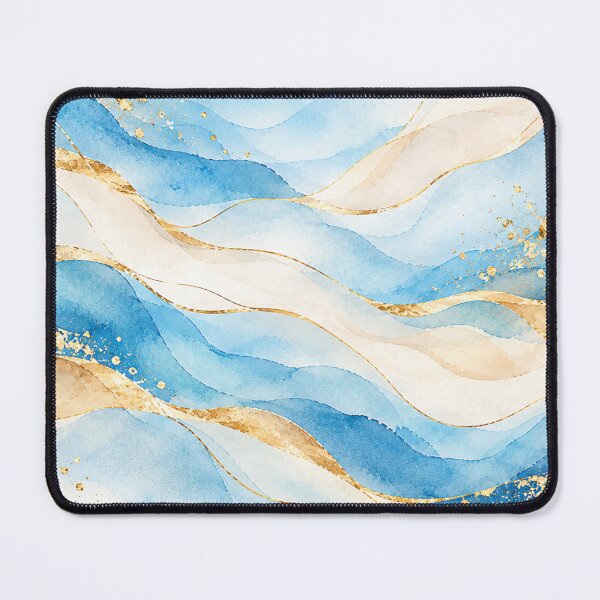 Item preview, Celeste Abstract II – Golden Horizon designed and sold by Esencia Argentina.
