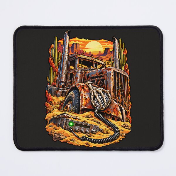 Item preview, Skeleton Hand Trucker & Desert CB Radio designed and sold by NomadForge.