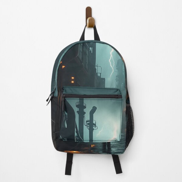 Item preview, Industrial Factory Producing An Artificial Storm designed and sold by profustock.