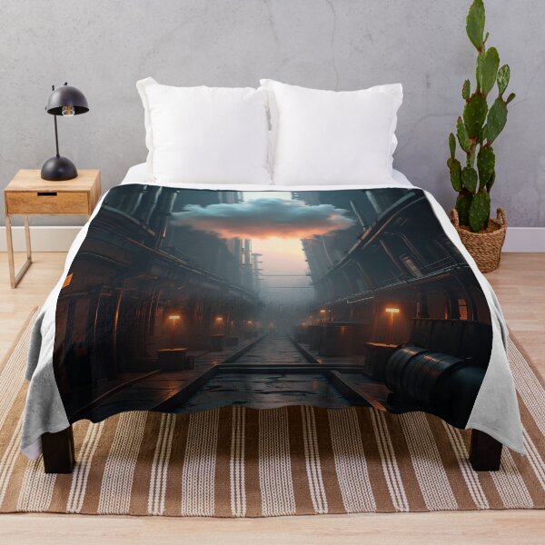 Item preview, Industrial Factory Producing An Artificial Storm designed and sold by profustock.