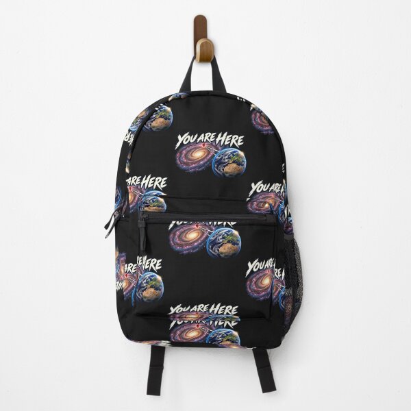 Item preview, 'Your Are Here' In space Galaxy Retro Earth Sci-Fi designed and sold by Genius Geek.