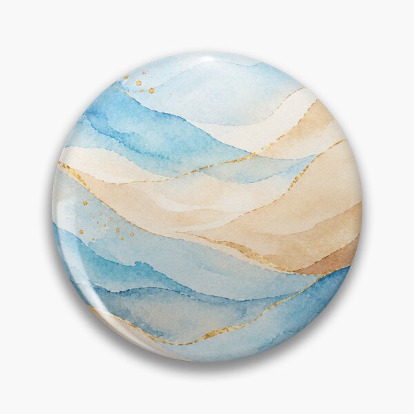 Item preview, Celeste Abstract – Golden Dunes designed and sold by Esencia Argentina.