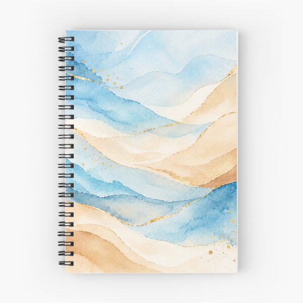 Item preview, Celeste Abstract – Golden Dunes designed and sold by Esencia Argentina.