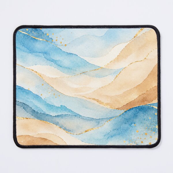 Item preview, Celeste Abstract – Golden Dunes designed and sold by Esencia Argentina.