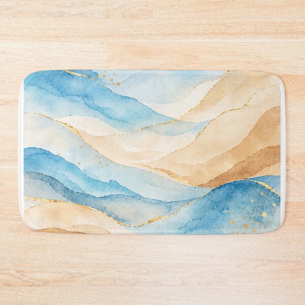Item preview, Celeste Abstract – Golden Dunes designed and sold by Esencia Argentina.