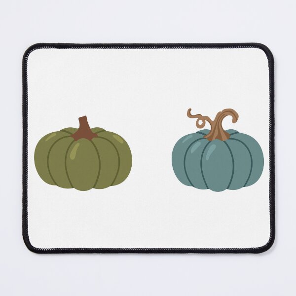 Item preview, Green and Blue Heirloom Pumpkin Illustration designed and sold by BetweenForms.