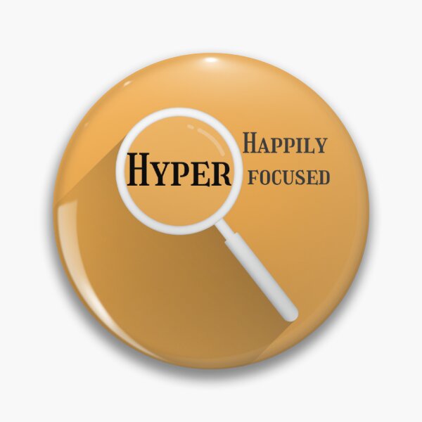 Aperçu de l'œuvre Heureusement hyperconcentré créée et vendue par TheFrautShop.