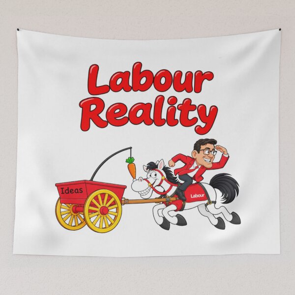 Item preview,  Labour Reality on a Horse  designed and sold by JamesDunican.