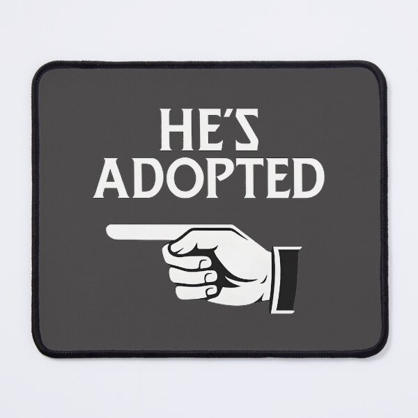 Item preview, He Is Adopted Heartwarming Adoption Awareness Design designed and sold by HLK Store.