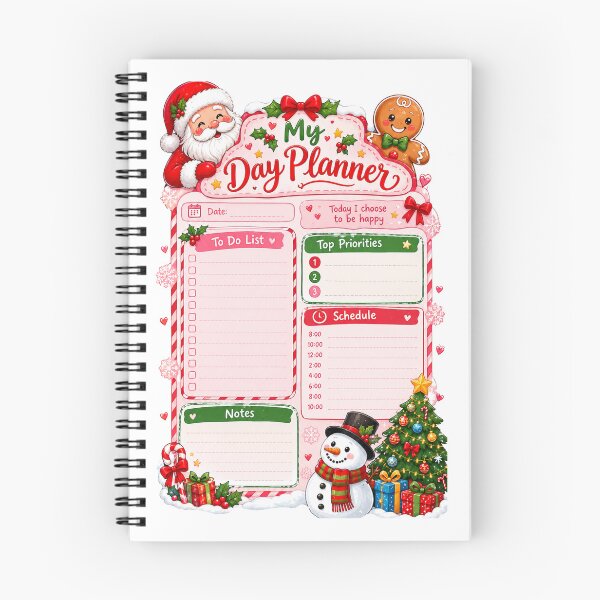 Item preview, Christmas Day Planner designed and sold by M.Store.