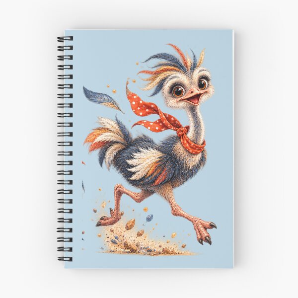 Item preview, Funny Little Ostrich designed and sold by PrintGo26.