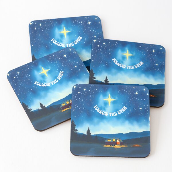 Item preview, Follow the Star Christian Christmas Camping designed and sold by Sachie's Studio.