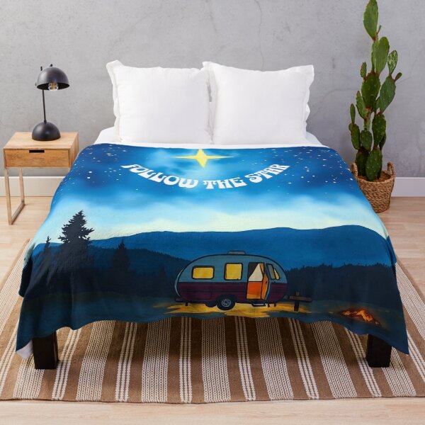 Item preview, Follow the Star Christian Christmas Camping designed and sold by Sachie's Studio.