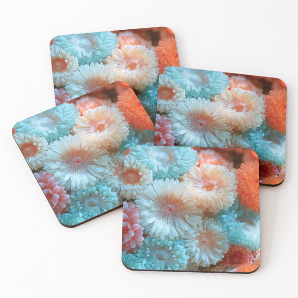 Item preview, Vibrant Marine Macro - Coral Reef Bloom designed and sold by Atlas-of-Worlds.