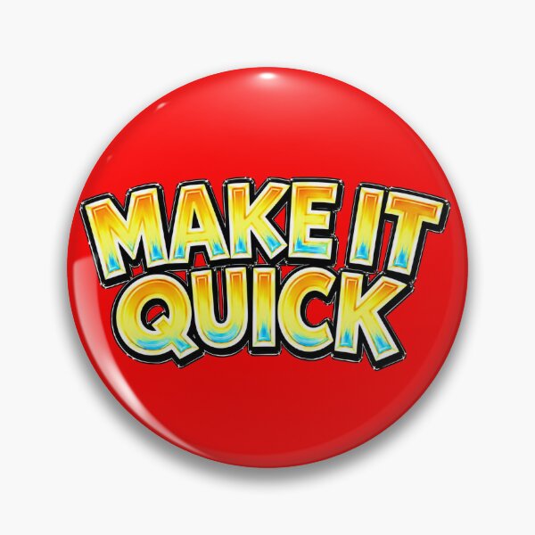 Item preview, Make It Quick – Hand Drawn Typography designed and sold by Mac Sketches.