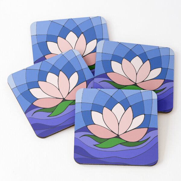 Item preview, Blushing Lotus | Liuartstudio | Blooming Mosaic | 01 designed and sold by liuartstudio.