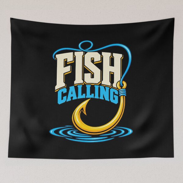 Item preview, Women's Fish Calling Funny Fishing Fisherman Hook designed and sold by Trendably.