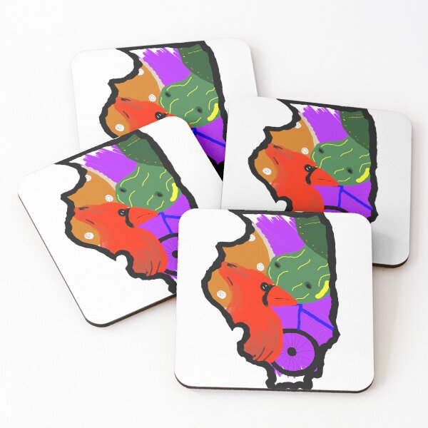 Item preview, Illinois- Inline Version designed and sold by EmberGlowPress.