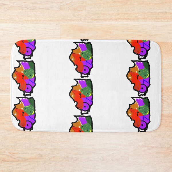 Item preview, Illinois- Inline Version designed and sold by EmberGlowPress.