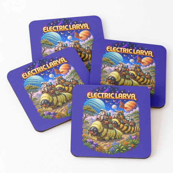Item preview, Electric Larva — Transmission One (Album Artwork / Experimental Ambient Signal) designed and sold by Fun Fashion & Art.