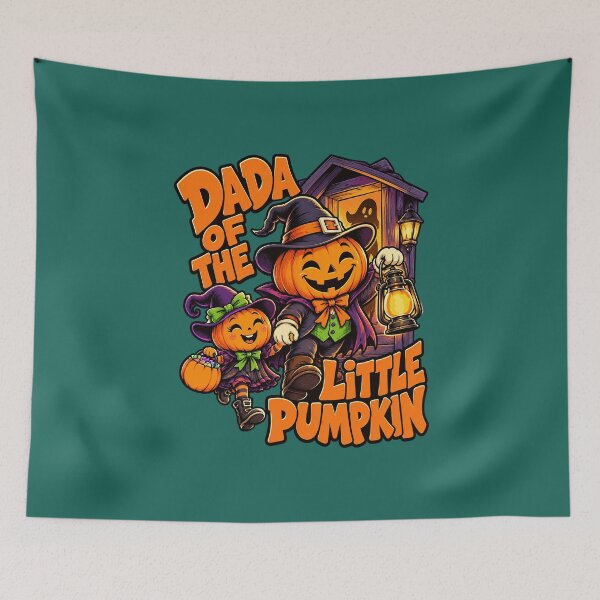 Item preview, Dada of the Little Pumpkin – Father and Daughter designed and sold by Endless7Art.