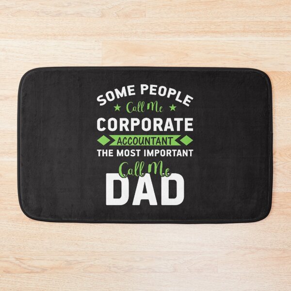 Aperçu de l'œuvre Un papa comptable d'entreprise : un design inspirant pour un équilibre vie familiale-vie professionnelle. créée et vendue par Ling26.