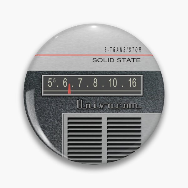 Item preview, Transistor Radio - 60s Dashboard-Inspired Leatherette designed and sold by ubiquitoid.