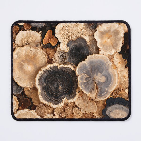 Item preview, Nature Mushroom Texture Macro - Ancient Growth designed and sold by Atlas-of-Worlds.